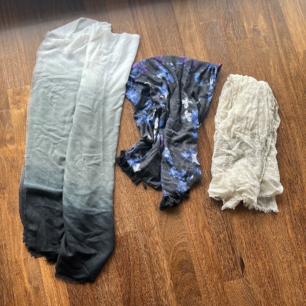 NEW Scarf Bundle. 3 Scarves Never Worn